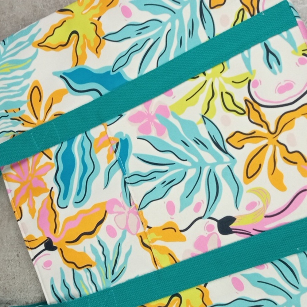 Lib Tropical Beach Tote View 2